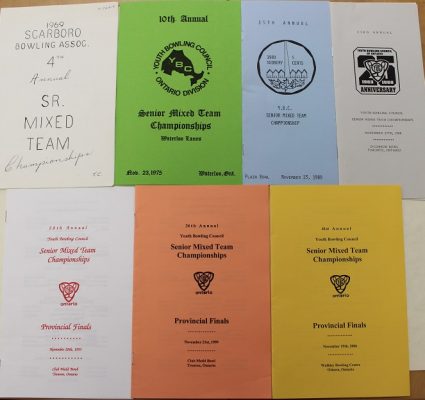 Program books from the 1969, 75, 80, 88, 93, 99 and 2006 tournaments (Click to enlarge)